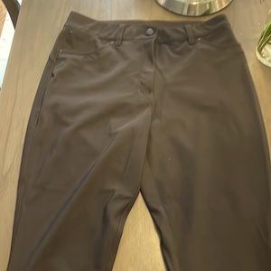 Gently used Women’s Lululemon black work pants size 6